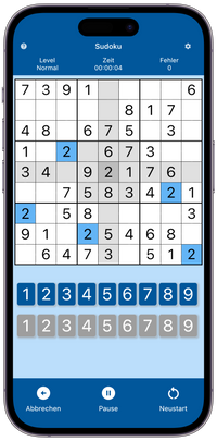 Sudoku Spielfeld